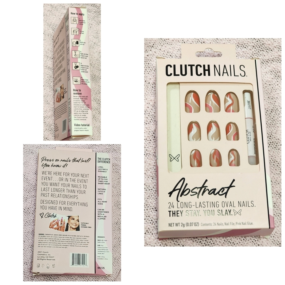 New Clutch Nail Kit Abstract